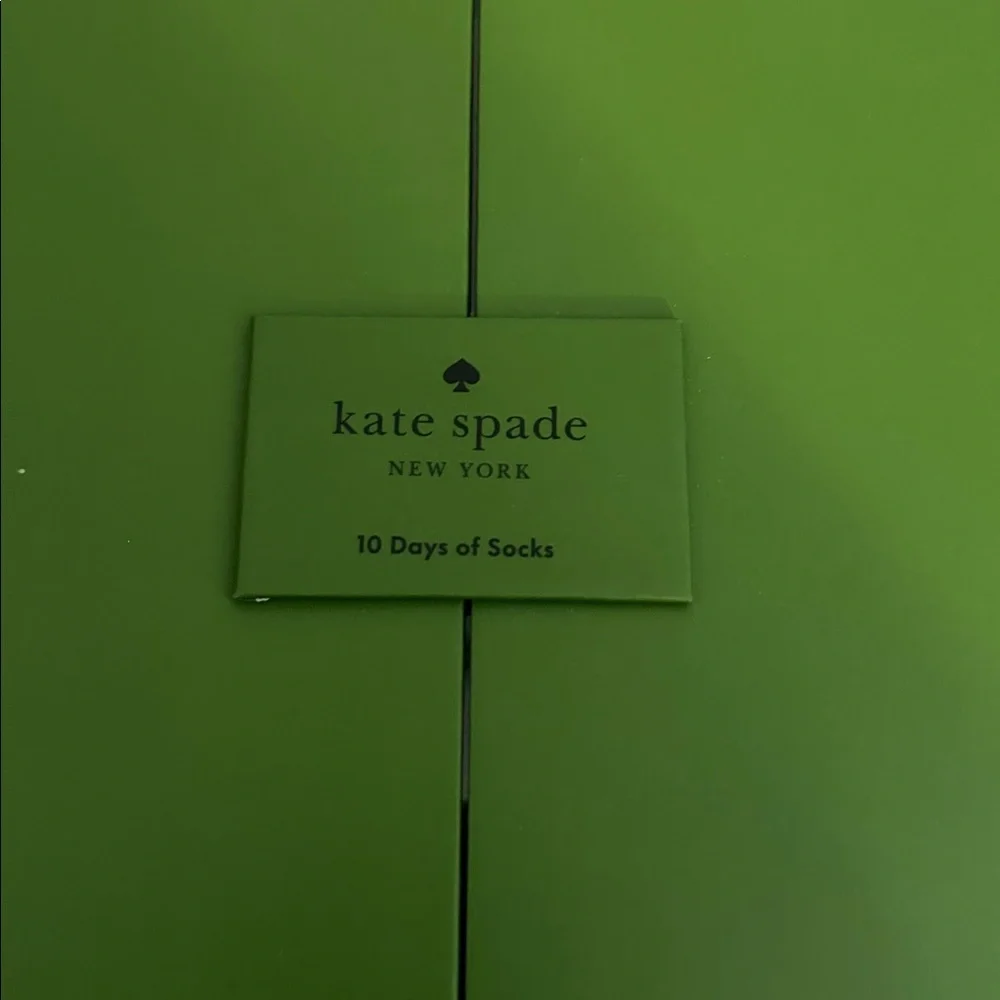 NIB Kate spade ten days of socks box set